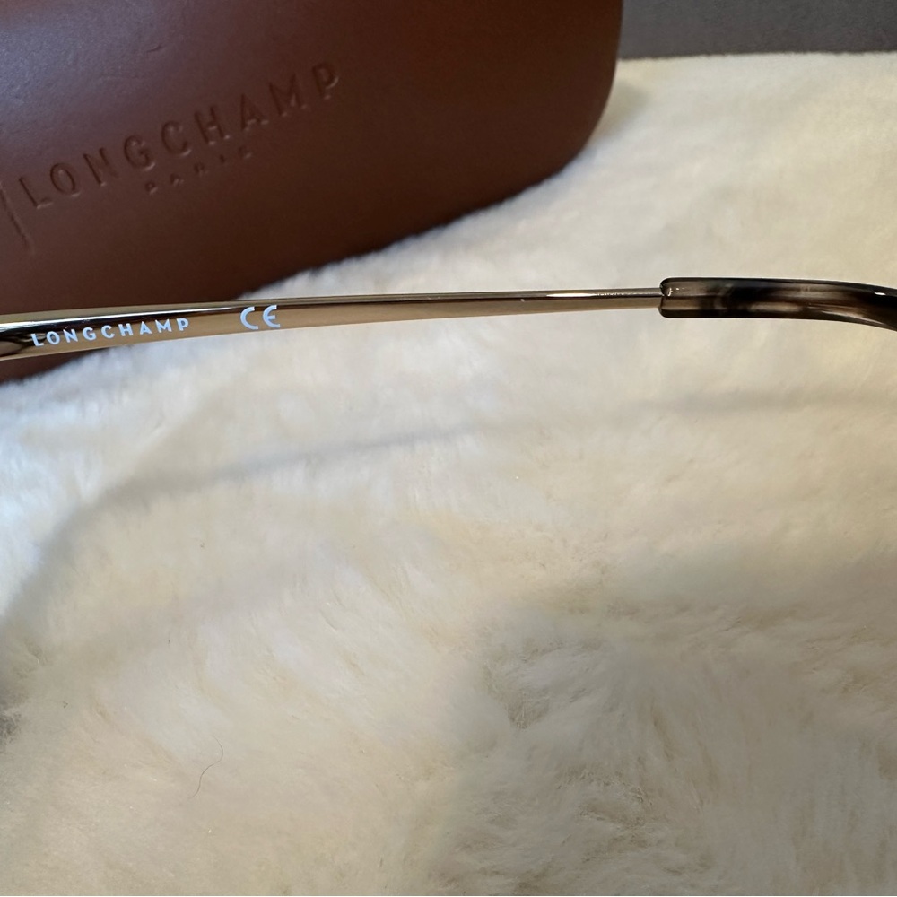 Longchamp Women’s Sunglasses Worn Once Model LO617S Color 038 Marble Gray - Picture 8 of 9